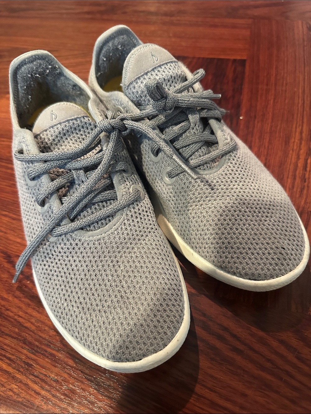 Grey AllBirds size 8